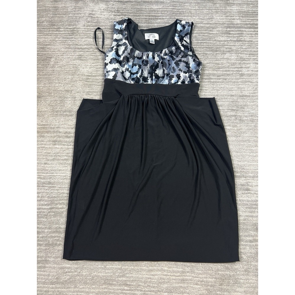 Sweet Storm Dress‎ Womens Small Multicolor Sleeveless Mini Polyester Blend